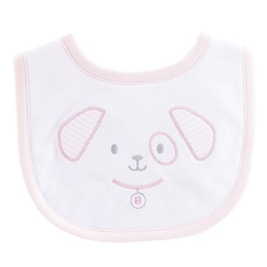 BABERO ALGODÓN BABY CLUB CHIC BLANCO MY LITTLE SUNSHINE PINK