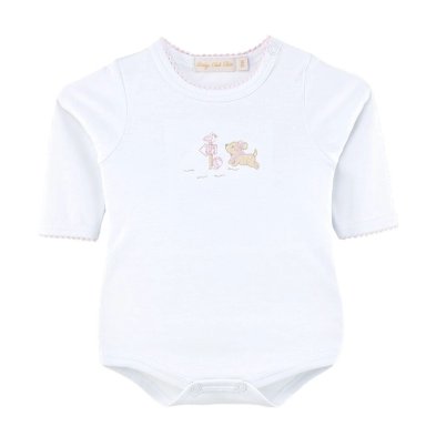 CONJUNTO ALGODÓN NIÑA BABY CLUB CHIC BLANCO MY LITTLE SUNSHINE PINK - 2
