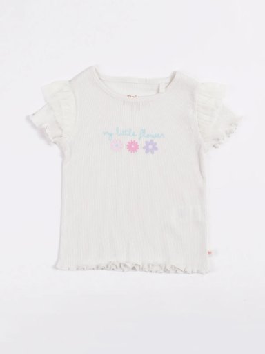 POLO MANGA CORTA BEBÉ NIÑA BABY HARVEST RIBTUL