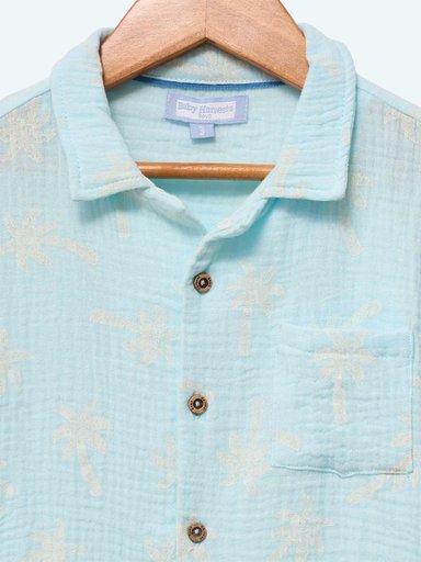 CAMISA MANGA CORTA ALGODÓN BEBÉ NIÑO BABY HARVEST - 3