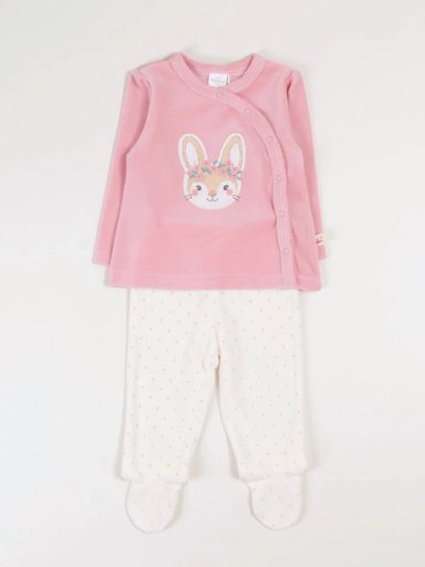 PACK X2 OSITO NIÑA BABY HARVEST PLUSH