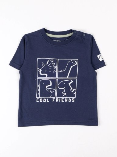 POLERA MANGA CORTA NIÑO BABY HARVEST DINO