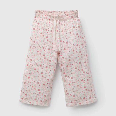 PANTALON BEBE NIÑA FLORES COLLOKY