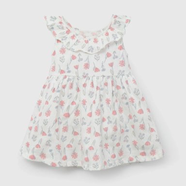 VESTIDO BEBE NIÑA FLORES COLLOKY