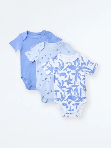 PACK BODY MANGA CORTA NIÑO BABY HARVEST