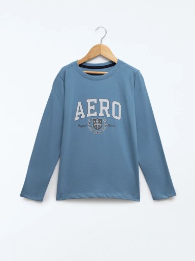 POLO MANGA LARGA NIÑO AERO