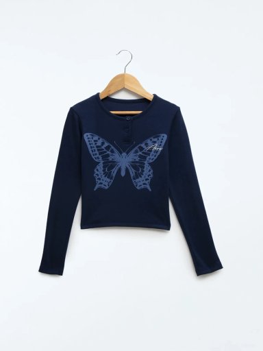 POLO MANGA LARGA NIÑA AERO