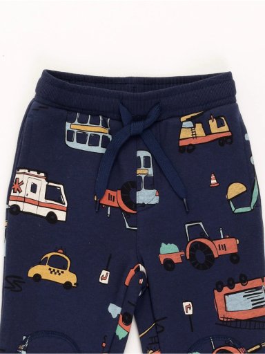 PANTALON DE BUZO FRANELA BEBE NIÑO BABY HARVEST - 3