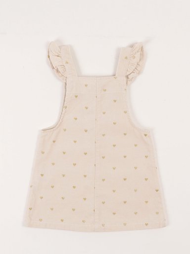OVEROL CORTO ALGODÓN CORDUROY BEBE NIÑA BABY HARVEST - 2