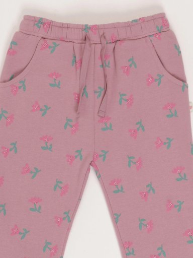 PANTALON DE BUZO FRANELA BEBE NIÑA BABY HARVEST - 3