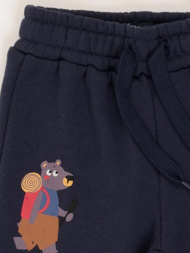 PANTALON DE BUZO FRANELA BEBE NIÑO BABY HARVEST - 3