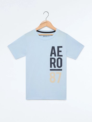 POLERA MANGA CORTA NIÑO AERO GRAPH 3829