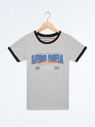 POLERA MANGA CORTA NIÑO AERO RINGER 4466