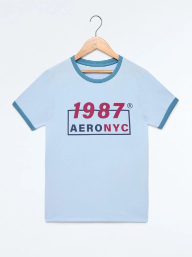 POLERA MANGA CORTA NIÑA AERO RINGER 3580