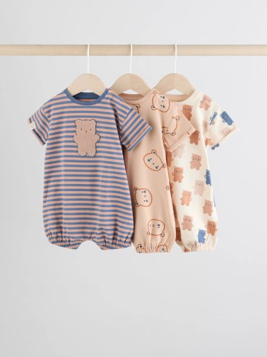 3 PACK BODY BOMBACHO BEBE NIÑO  AT0897 NEXT