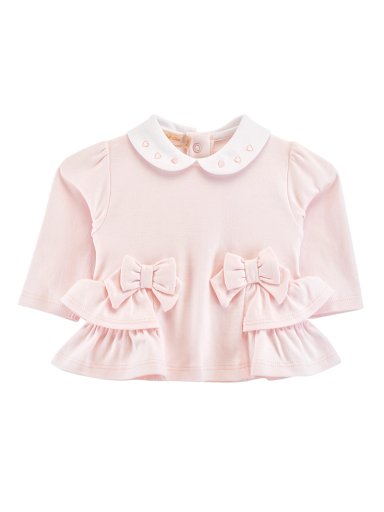 CONJUNTO ALGODÓN PIMA NIÑA BABY CLUB ROSADO REORDEN - 2