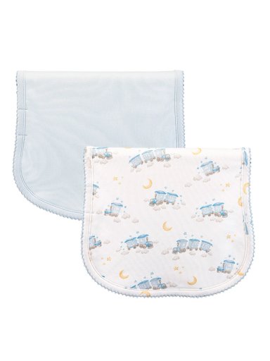 PACK 2 BABEROS ALGODÓN PIMA BABY CLUB BLANCO REORDEN