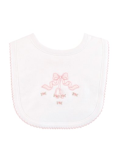 PACK 3 BABEROS ALGODÓN PIMA BABY CLUB BLANCO REORDEN - 2