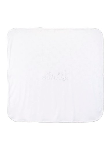 MANTA REVERSIBLE BABY CLUB BLANCO REORDEN