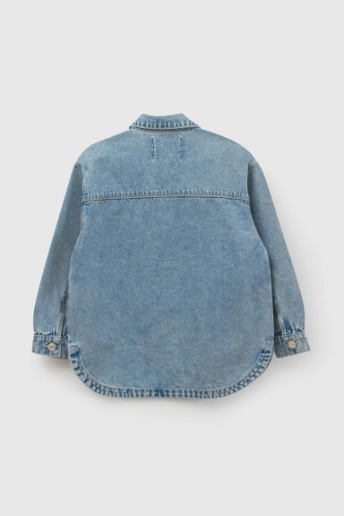 SOBRECAMISA DENIM NIÑA COLLOKY - 2