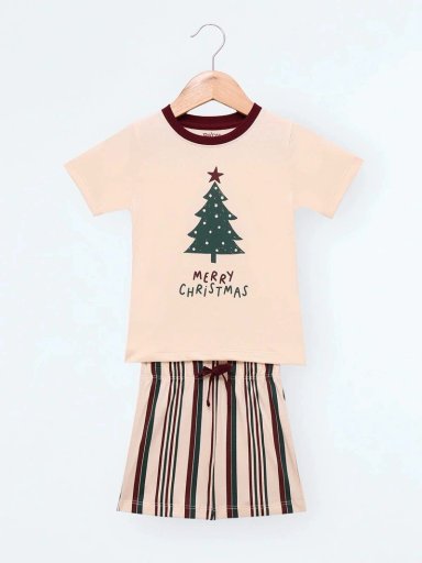 PIJAMA BEBÉ NIÑO HARVEST ARBOL NAVIDEÑO 