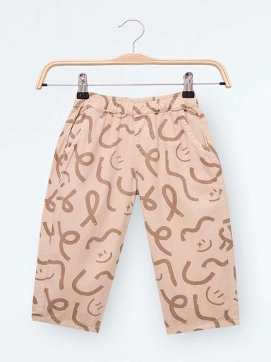 PANTALON PRINT ALGODÓN BEBÉ NIÑO BABY HARVEST - 1