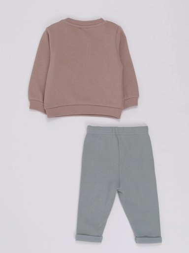 CONJUNTO PLAY FRANELA POLERA + PANTALON BEBE NIÑO BABY HARVEST - 2
