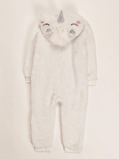 PIJAMA DISFRAZ CORAL FLEECE UNICORNIO BEBÉ NIÑA BABY HARVEST - 2