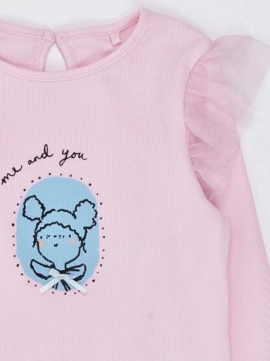 POLO MANGA LARGA NIÑA BABY HARVEST PETAL - 3