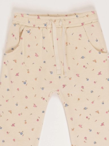 PANTALON DE BUZO FRANELA BEBE NIÑA BABY HARVEST - 3