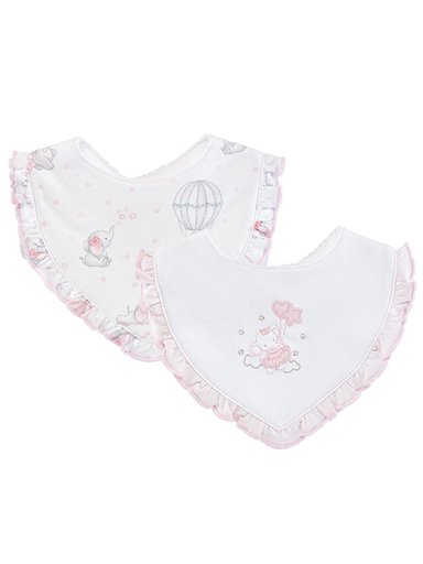 PACK 2 BABEROS 100% ALGODÓN PIMA BABY CLUB CHIC REORDEN - 2