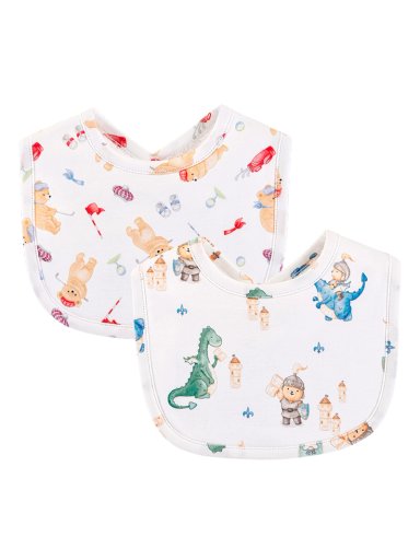 PACK 2 BABEROS BEBÉ BABY CLUB CHIC GIFHREO