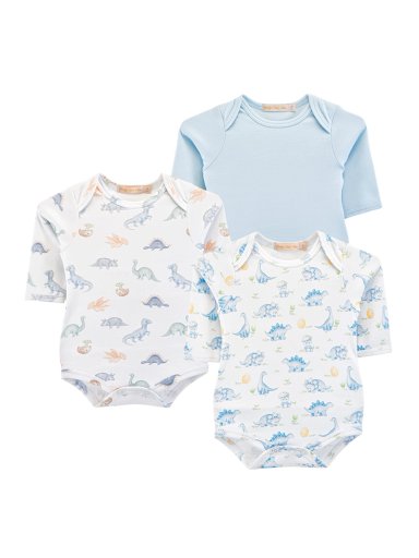 PACK 3 BODYS BEBÉ BABY CLUB CHIC GIFHREO