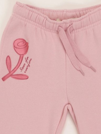 PANTALON DE BUZO FRANELA BEBE NIÑA BABY HARVEST - 3