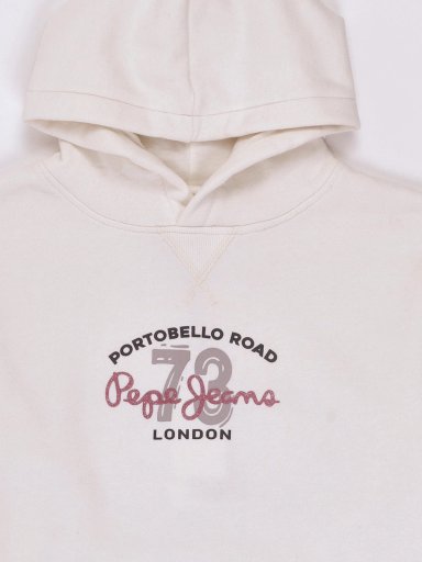 POLERA CAPUCHA FRANELA NIÑA PEPE JEANS - 3