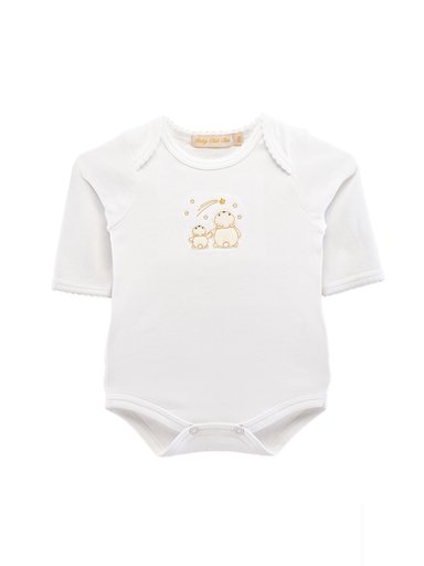 PACK X3 BODYS ALGODÓN UNISEX BABY CLUB CHIC REORDEN - 2