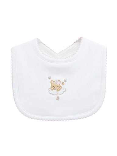 CONJUNTO ENTERIZO Y BABERO ALGODÓN NIÑA BABY CLUB CHIC TIME TO SLEEP - 3