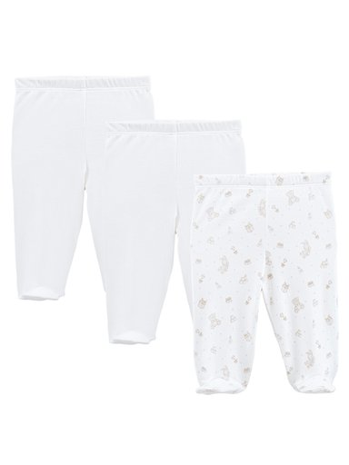 PACK X3 PANTALONES ALGODÓN UNISEX BABY CLUB CHIC VINTAGE TOY