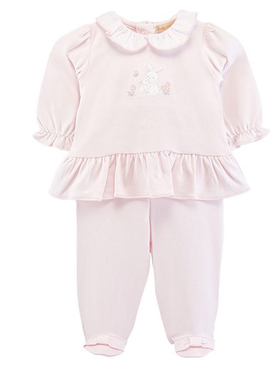CONJUNTO POLO Y PANTALÓN ALGODÓN NIÑA BABY CLUB CHIC SWEET MOMENTS - 1