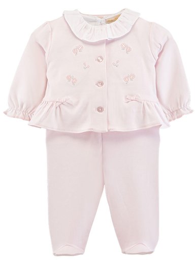 SET POLO PANTALÓN Y CHAQUETA ALGODÓN NIÑA BABY CLUB CHIC SWEET MOMENTS