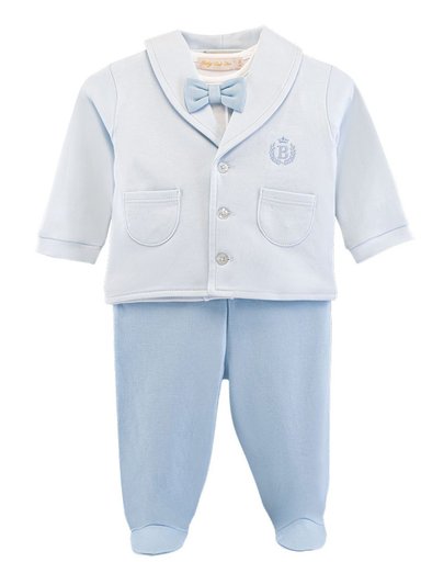SET POLO PANTALÓN Y CHAQUETA ALGODÓN NIÑO BABY CLUB CHIC CUTE SUIT - 1