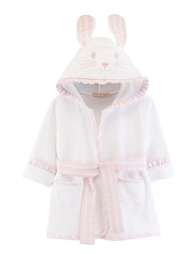 SALIDA DE BAÑO ALGODÓN NIÑA BABY CLUB CHIC REORDEN