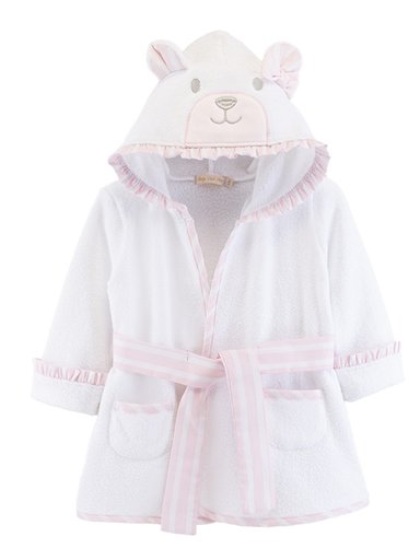 SALIDA DE BAÑO ALGODÓN NIÑA BABY CLUB CHIC TIME TO SLEEP