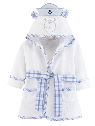 SALIDA DE BAÑO ALGODÓN NIÑO BABY CLUB CHIC REORDEN