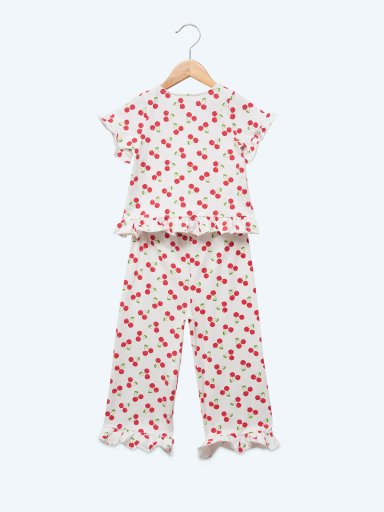 CONJUNTO FRUTITAS POLO + PANTALON BEBÉ NIÑA BABY HARVEST - 2