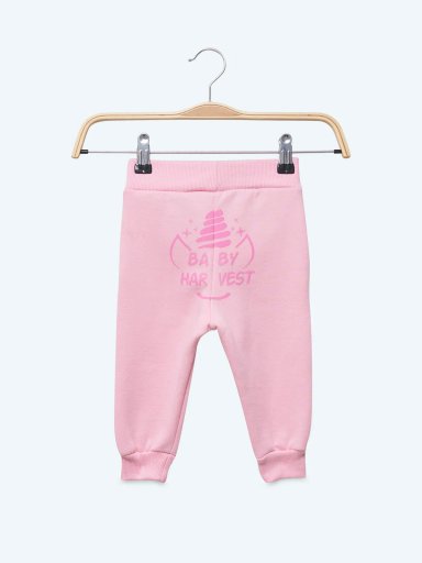 PANTALON DE BUZO ALGODÓN BEBÉ NIÑA BABY HARVEST - 2