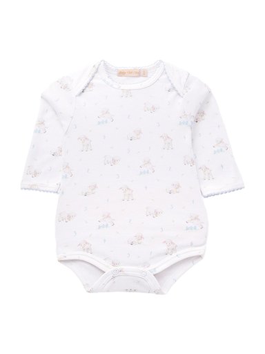 AJUAR DE 5 PIEZAS ALGODÓN NIÑA BABY CLUB CHIC BABY SHEEP BLUE - 3