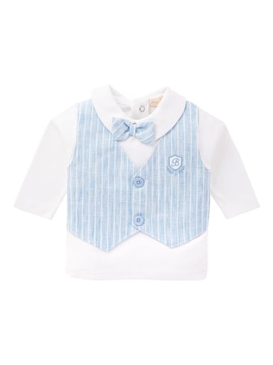 CONJUNTO POLO Y PANTALÓN ALGODÓN NIÑO BABY CLUB CHIC ELEGANT TEDDY - 2