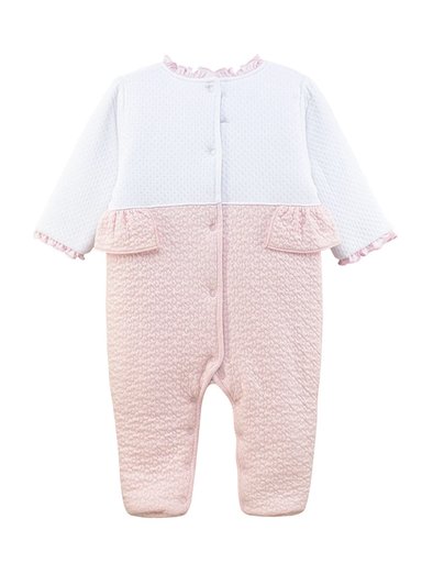 ENTERIZO ALGODÓN NIÑA BABY CLUB ROSADO COQUETTE KOLY - 2