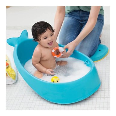BAÑERA SKIP HOP 3 ETAPAS INFANTI MOBY CELESTE - 3